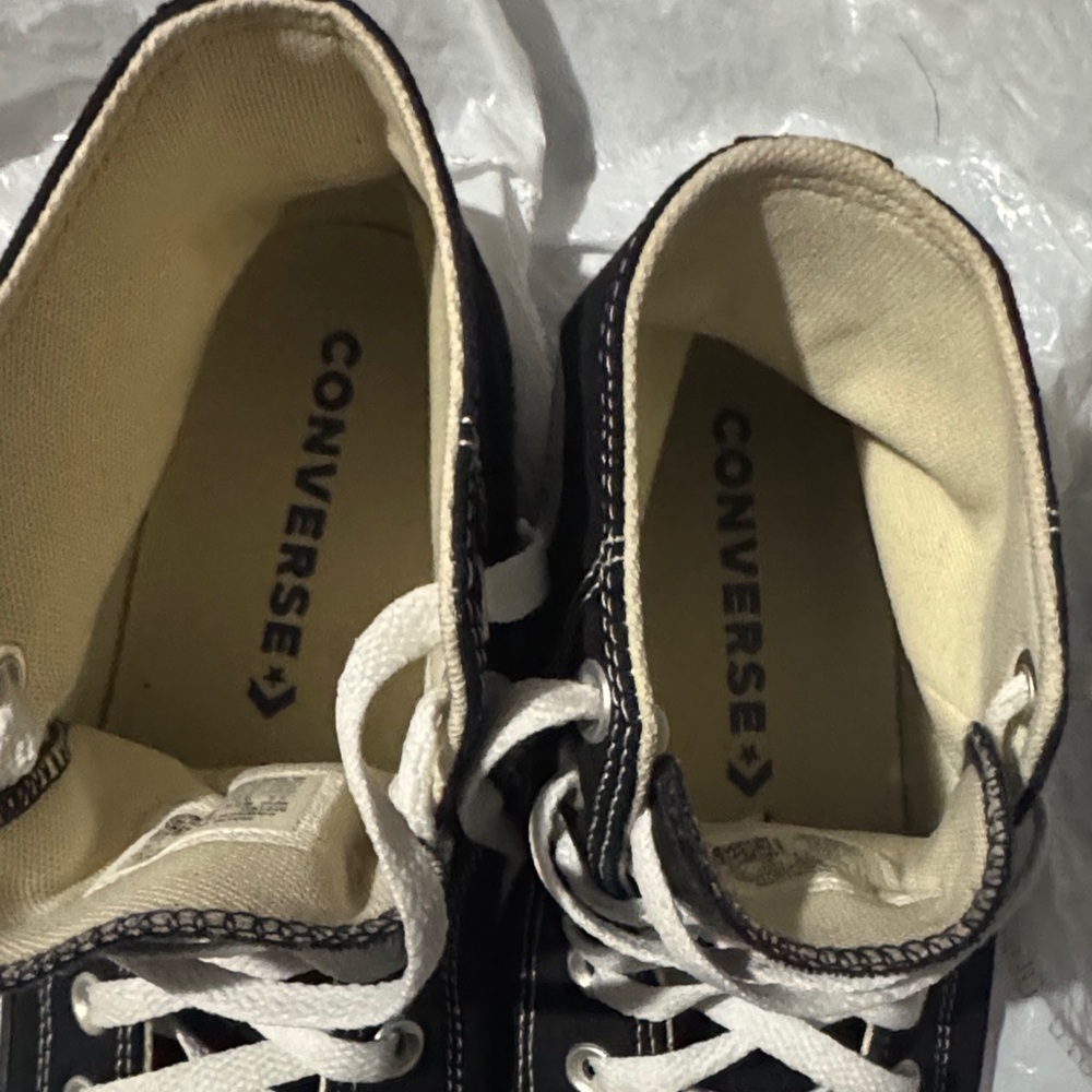 Converse Black High-Top Sneakers - Picture 3 of 8